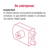 ‣ Cerradura sobreponer 2 barras... | Hermex