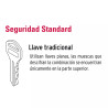 ‣ Cerradura electromecánica sin botón, derecha... | Hermex