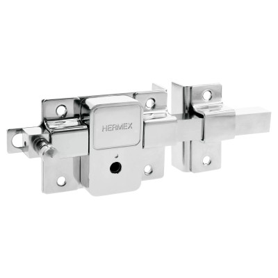 ‣ Cerradura barra fija llave tetra derecha HERMEX | Hermex