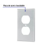 ‣ Placa de acero inoxidable dúplex... | Volteck