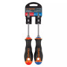 Dúo De Desarmadores 1/4' X 4' Mango Comfort Grip, Truper | Desarmadores, atornilladores y similares