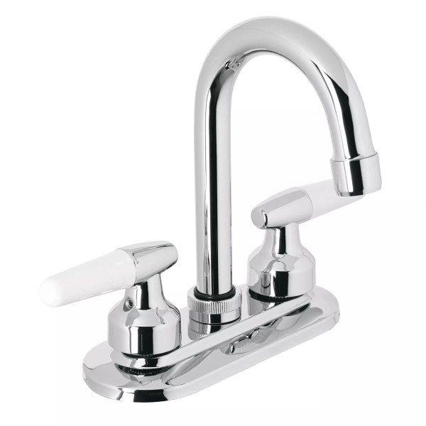 ‣ Mezcladora 4" lavabo cuello bar, manerales cono | Foset