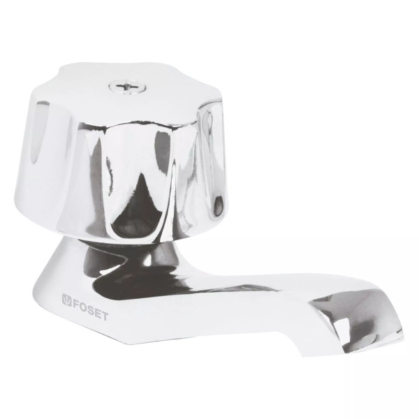 ‣ Llave individual lavabo, maneral metálico | Foset