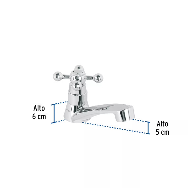 ‣ Llave lavabo ABS cruceta BASIC | Foset