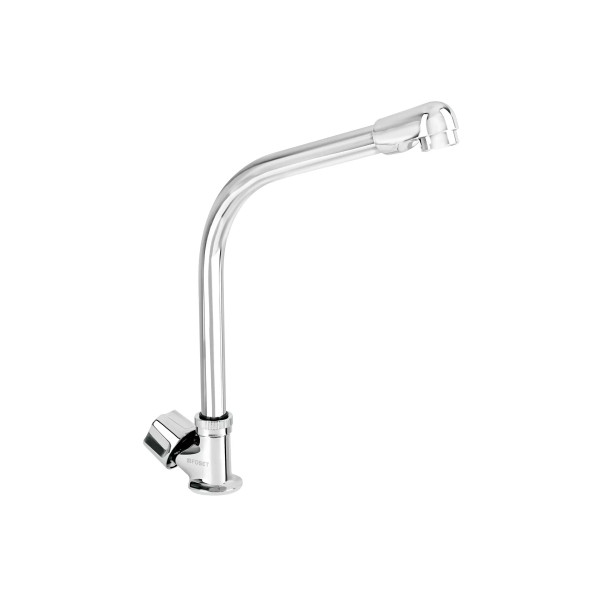 ‣ Llave fregadero cuello cobra hexagonal BASIC | Foset