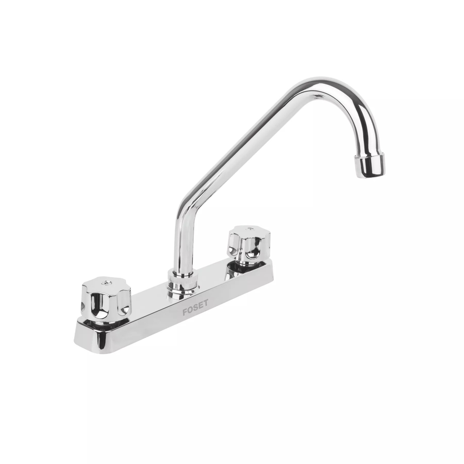 ‣ Mezcladora 8" fregadero, ABS, cuello largo | Foset