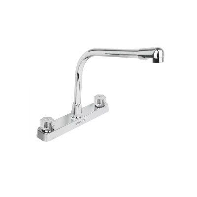 ‣ Mezcladora 8" fregadero ABS cuello cobra | Foset