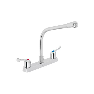 ‣ Mezcladora 8" fregadero ABS cuello cobra BASIC | Foset