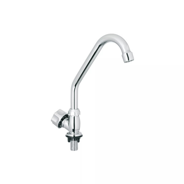 ‣ Llave individual fregadero ABS cuello corto hexagonal | Foset