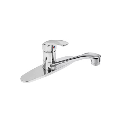 ‣ Monomando fregadero ABS cuello recto BASIC | Foset