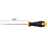 Desarmador Cabinet 1/8' X 4-1/2' Mango Comfort Grip, Truper | Desarmadores, atornilladores y similares
