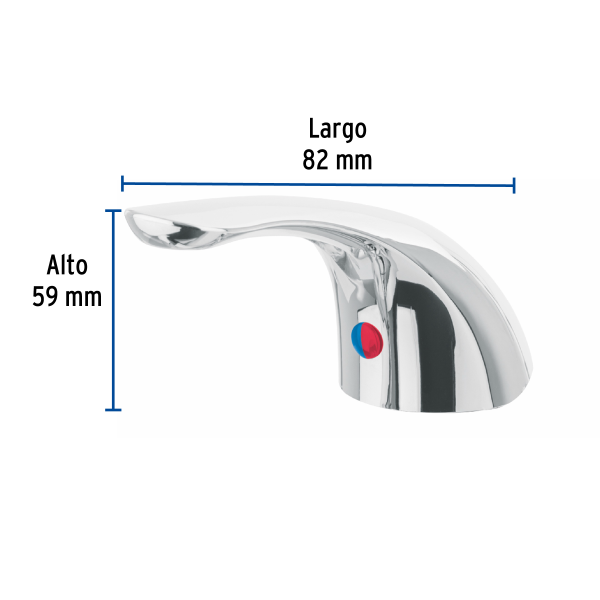 ‣ Maneral de palanca p/monomando lavabo MP-419... | Foset