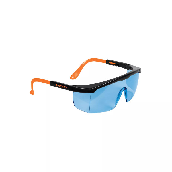 Lentes de seguridad ajustables azules, Truper Classic