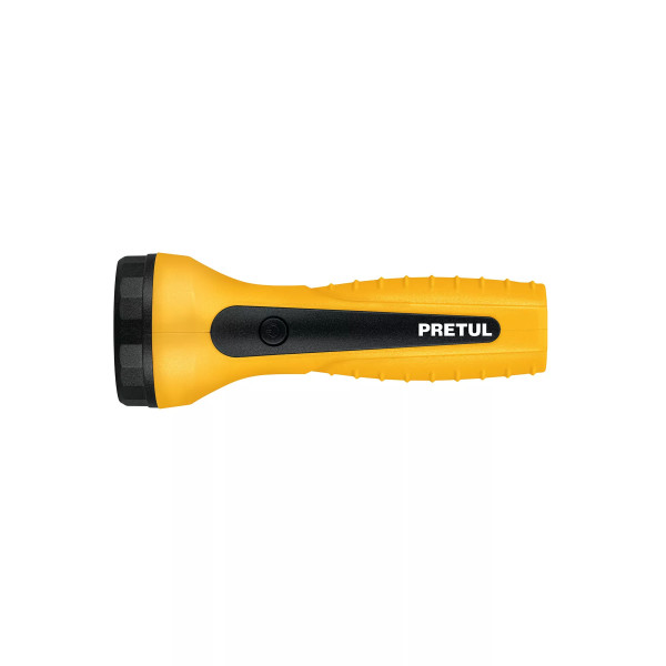 Linterna plástica de LED, 60 lm, recargable a granel, PRETUL