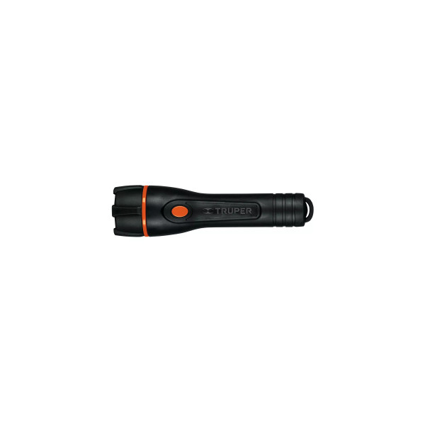 Linterna plástica 1 LED 80 lm con 2 pilas AA, Truper