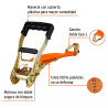 Sujetador Con Matraca Carga Máxima 5000 Kg, Truper | Herramientas Manuales