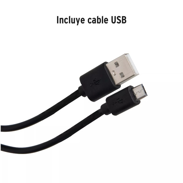 Linterna LED recargable, de aluminio, 340 lm, TRUPER