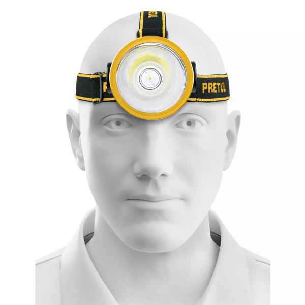 Linterna de minero LED 160 lm recargable, PRETUL