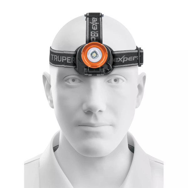 Linterna de minero LED 80 lm, recargable,TRUPER EXPERT