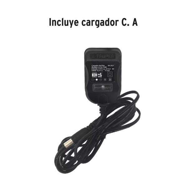Linterna de minero LED 160 lm, recargable, TRUPER EXPERT