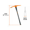 ‣ Talacho-pico 5 lb, mango fibra vidrio 36" | Truper