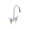 Mezcladora lavabo 4" cromo, tipo bar, palanca, AQUA