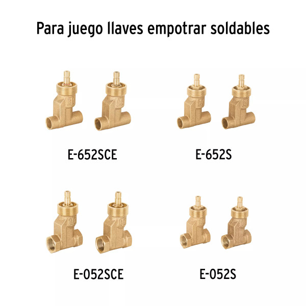 Juego de 2 manerales acrílico azul para regadera, BASIC
