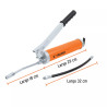 Inyectora De Grasa 14 Oz, 10000 Psi Con Grip Antiderrapant | Herramientas Manuales