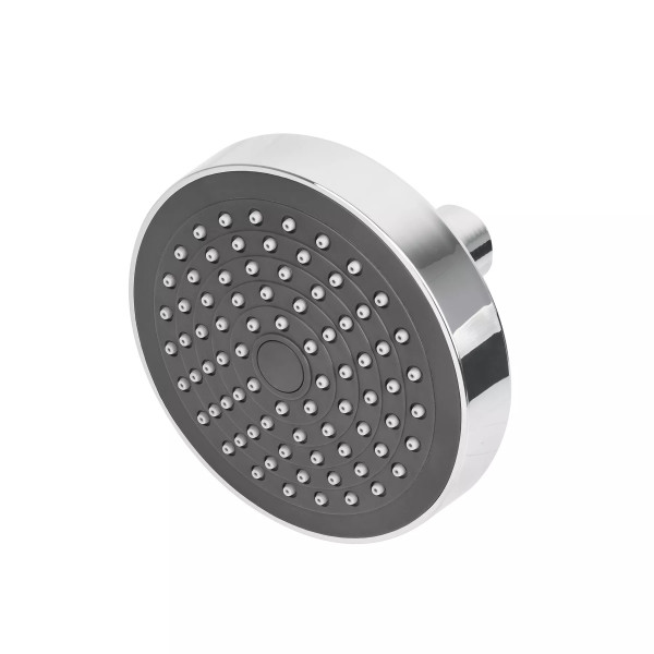 Regadera redonda de ABS 4-1/4" sin brazo, FOSET BASIC