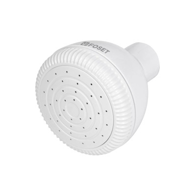 Regadera redonda de ABS 2-1/2" sin brazo, Foset