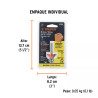 Broca para router, moldura clásica, 1-1/8" con balero,Truper