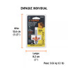 Broca para router, pecho paloma, 1-1/4" con balero, Truper