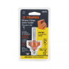Broca para router, zafiro, 1-1/4", con balero, Truper
