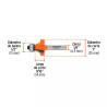 Broca para router, redondeado, 1" con balero, Truper