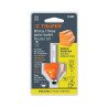 Broca para router, doble romana, 1-3/8" con balero, Truper