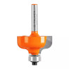 Broca para router, pecho paloma, 1-3/8" con balero, Truper