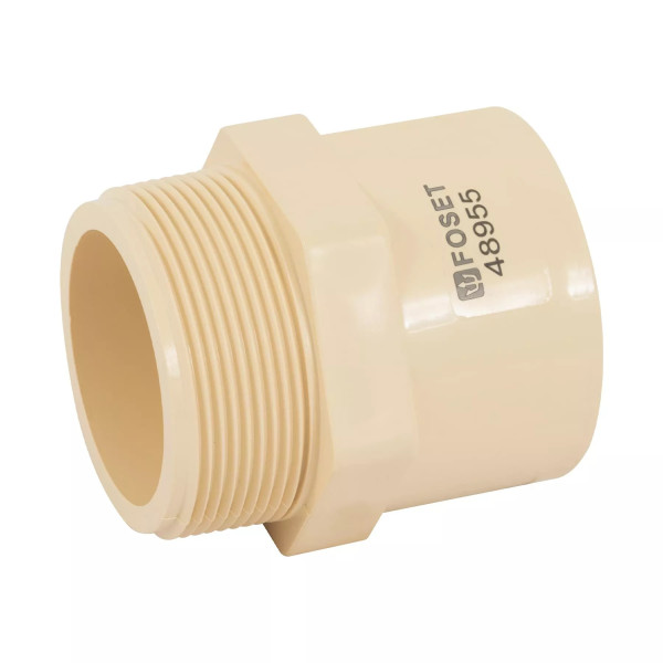 Conector Macho Cpvc 2', Foset