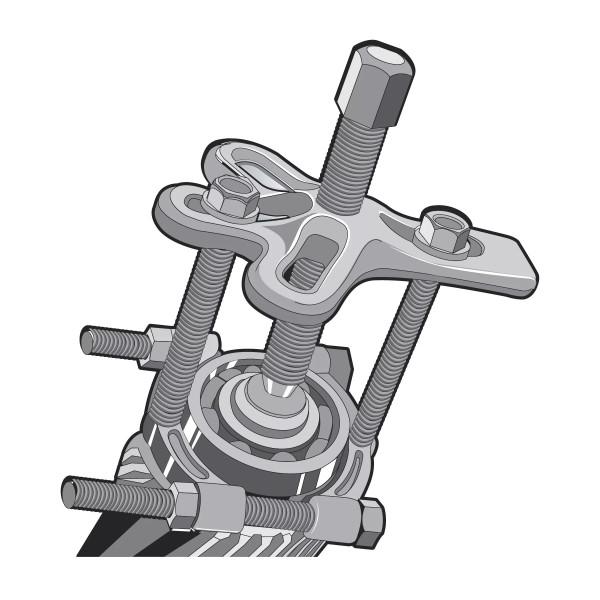Extractor De Baleros De 25 A 62 Mm, Truper | Herramientas Manuales