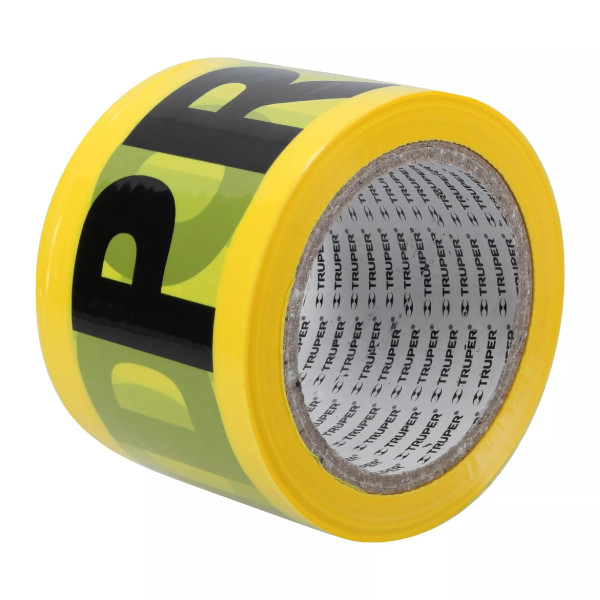 Rollo de 100 m de cinta delimitadora "Prohibido", Truper