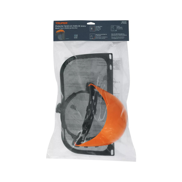 Protector facial de malla, Truper