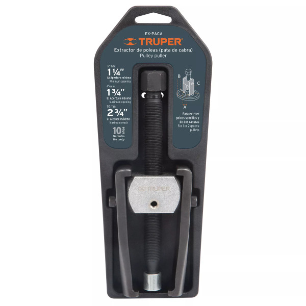 Extractor De Poleas, Pata De Cabra, Truper | Herramientas Manuales