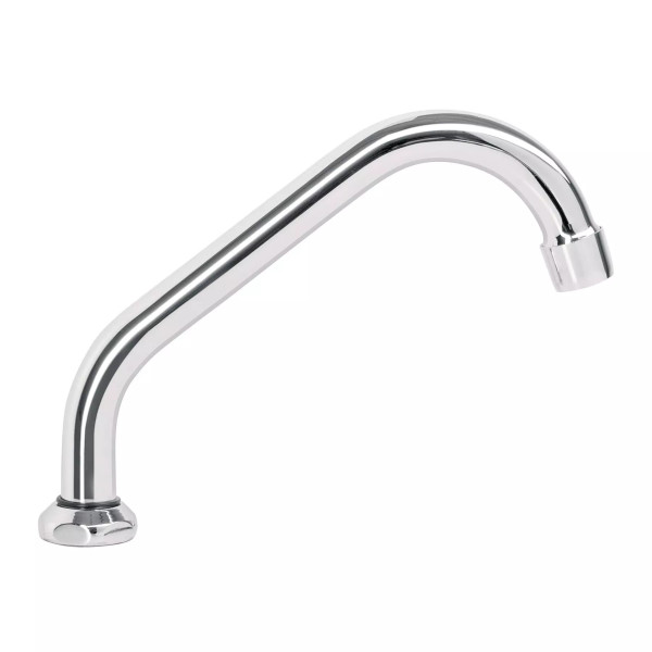 Cuello corto para mezcladora de fregadero, cromo, AQUA