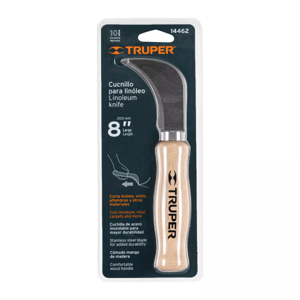 Cuchillo 7-1/2' Para Linóleo, Truper | Herramientas Manuales