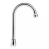 Cuello tipo bar para mezcladora de lavabo, cromo, AQUA