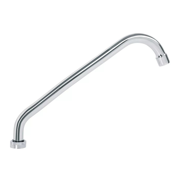 Cuello largo para mezcladora de fregadero, cromo, BASIC