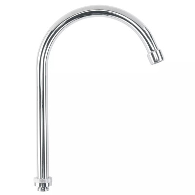 Cuello alto/curvo para mezcladora de fregadero, cromo, BASIC