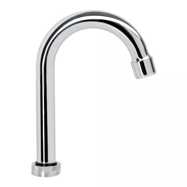Cuello tipo bar para mezcladora de lavabo, cromo, BASIC