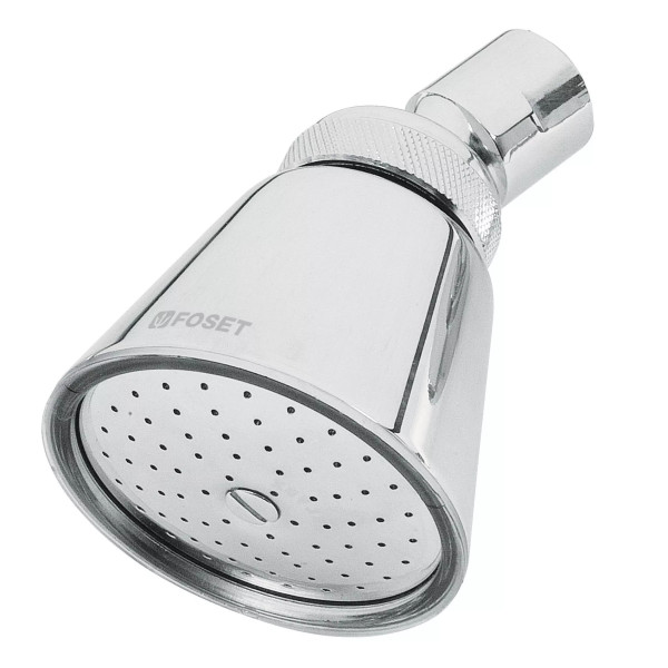 Regadera redonda 2-3/4", latón, sin brazo, cromo, AERO