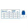 Regadera cónica 2-1/2", metálica, sin brazo, cromo-oro, AQUA