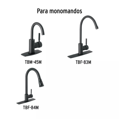 Maneral repuesto para monomando, negro, FOSE
